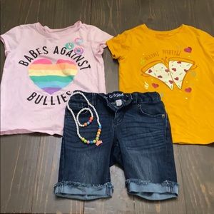 Little girl’s summer outfit